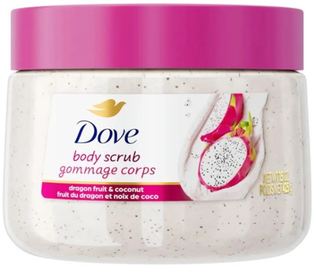 Dove Body Scrub Dragon Fruit & Coconut Cream 444ml