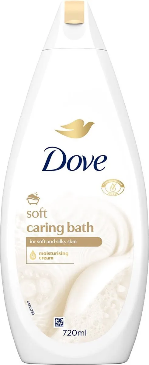 Dove Soft Caring Badcrème - 6x720ml