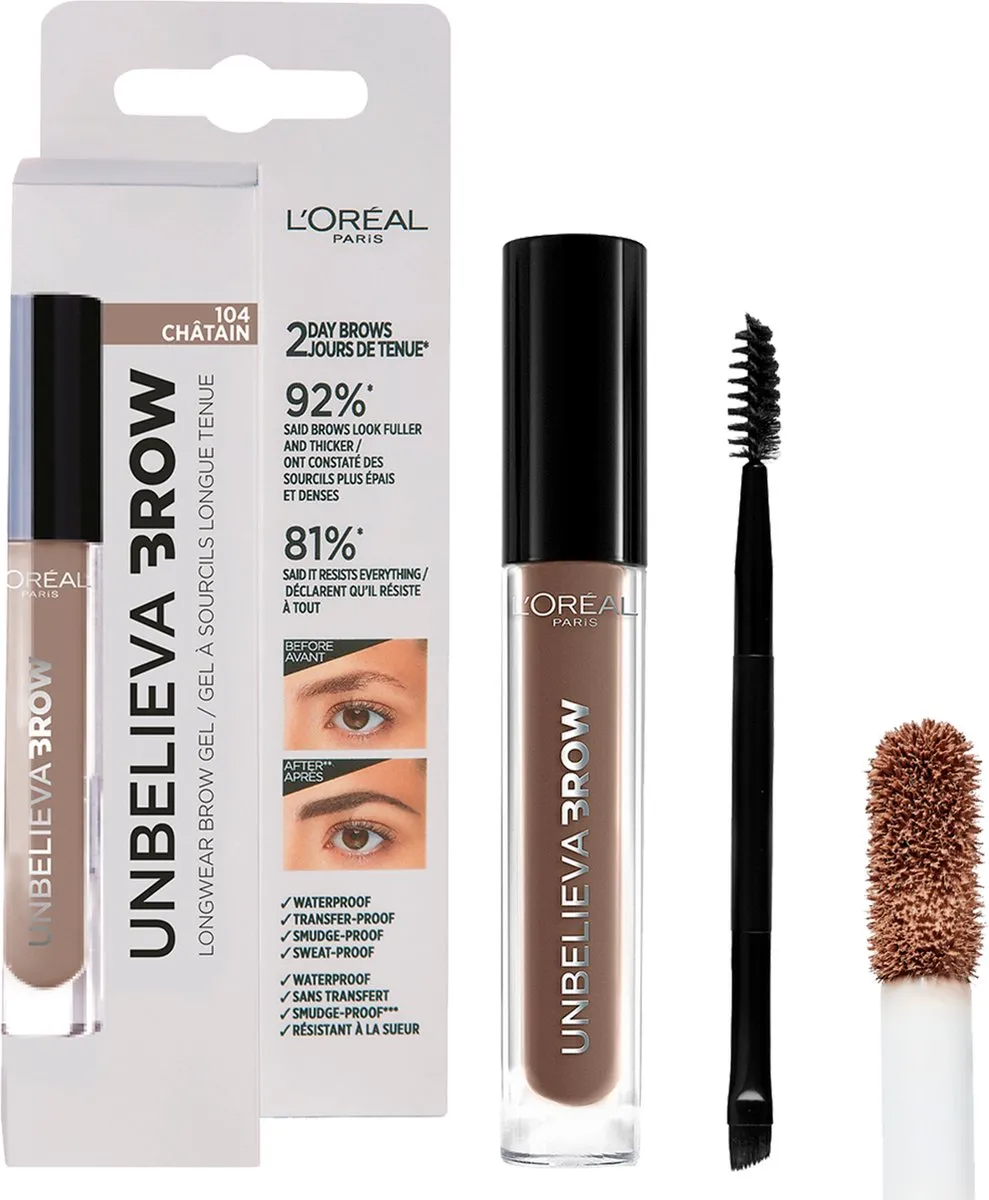L'Oréal Paris Unbelieva Brow Wenkbrauwgel 3.4ml