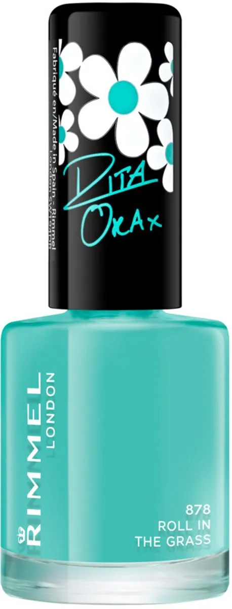 Rimmel London 60 Seconds SuperShine Nagellak 878 Roll In The Grass