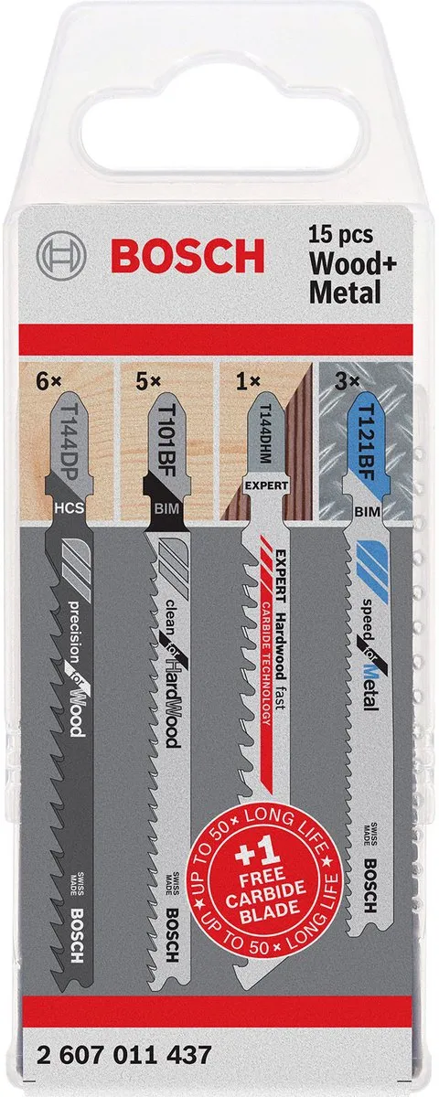 Bosch 2607011437 Accessoires Hout & Metaal