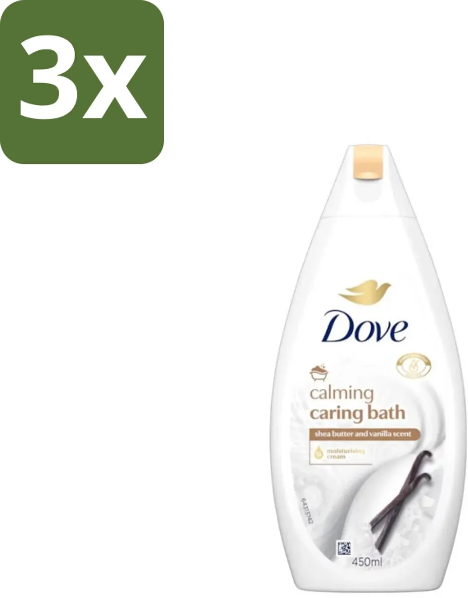 Dove Badcrème Sheaboter & Vanille 450ml