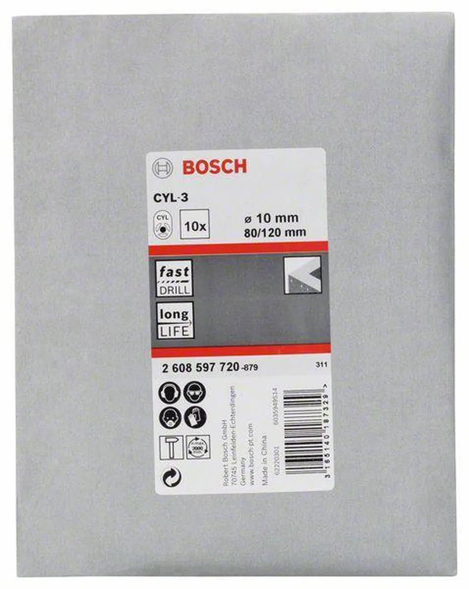 Bosch CYL-3 Betonboor Set 10mm