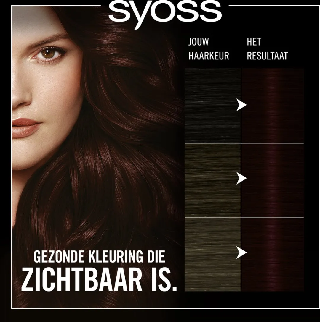 SYOSS Oleo Intense 3-22 Warm Donker Bordeaux Haarverf 115ml