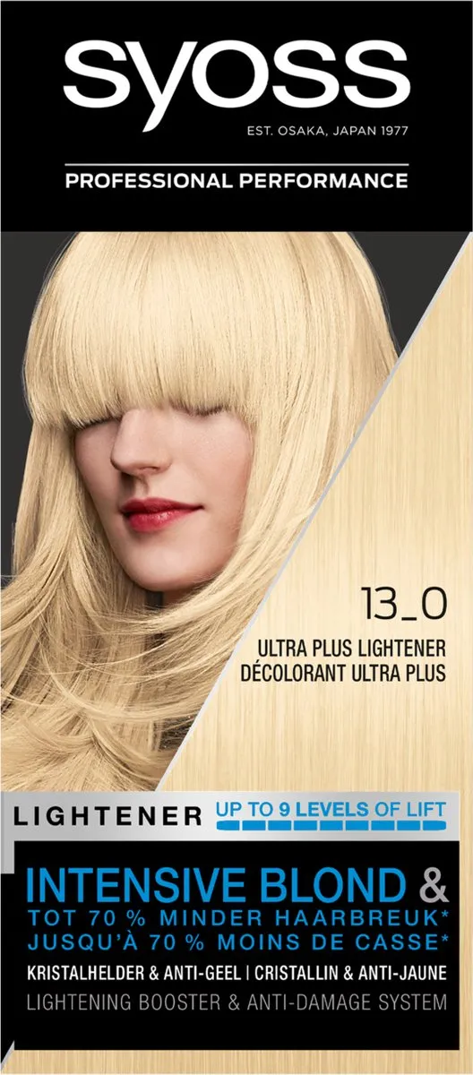 Syoss Ultra Plus Lightener 115ml - 3 Stuks