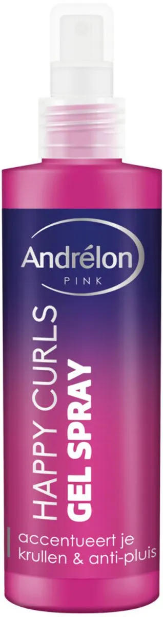 Andrélon - Pink - Happy Curls - Gel Spray - Voordeelverpakking - 2 stuks