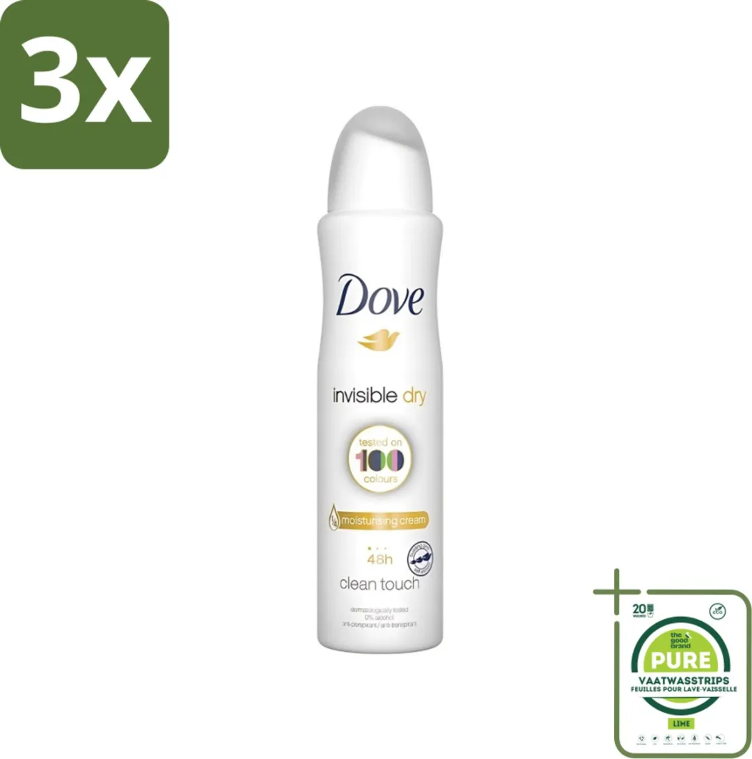 Dove Invisible Dry Deodorant Spray 750ml