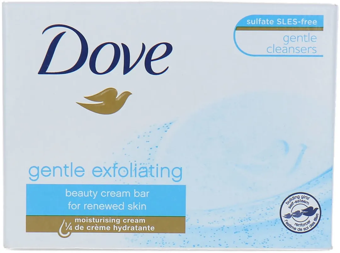 Dove Zeep Cream Bar Exfoliating 100g
