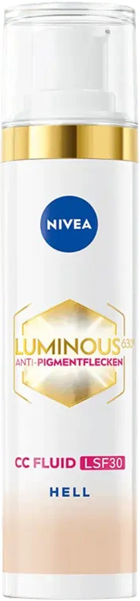 NIVEA LUMINOUS630 CC Fluid Anti-Pigment Vlekken SPF 30 - 40ml