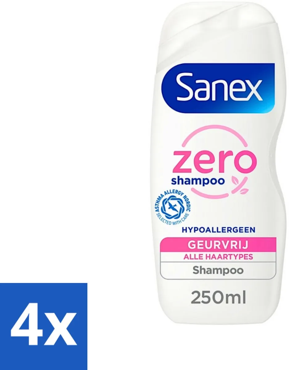 Sanex Zero% Normal Hair Shampoo 250ml
