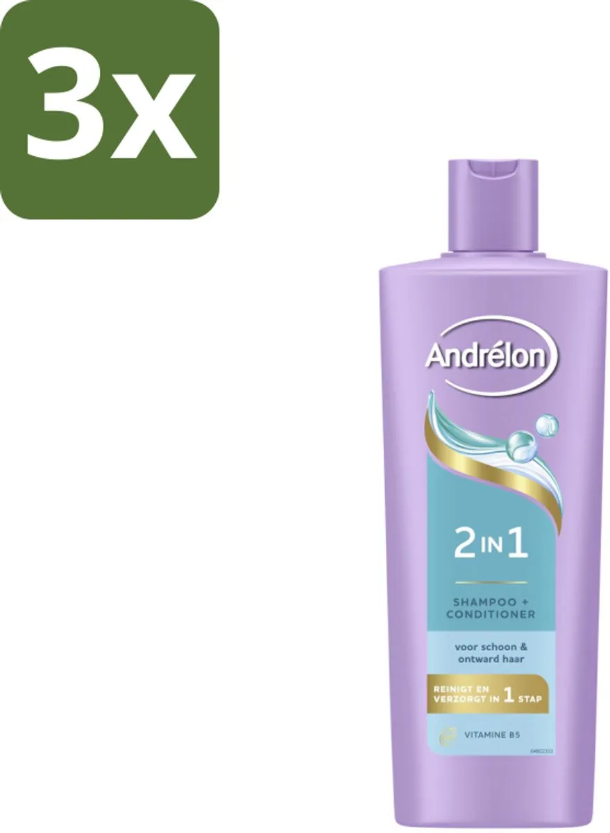 Andrélon 2-in-1 Shampoo Iedere Dag 400ml