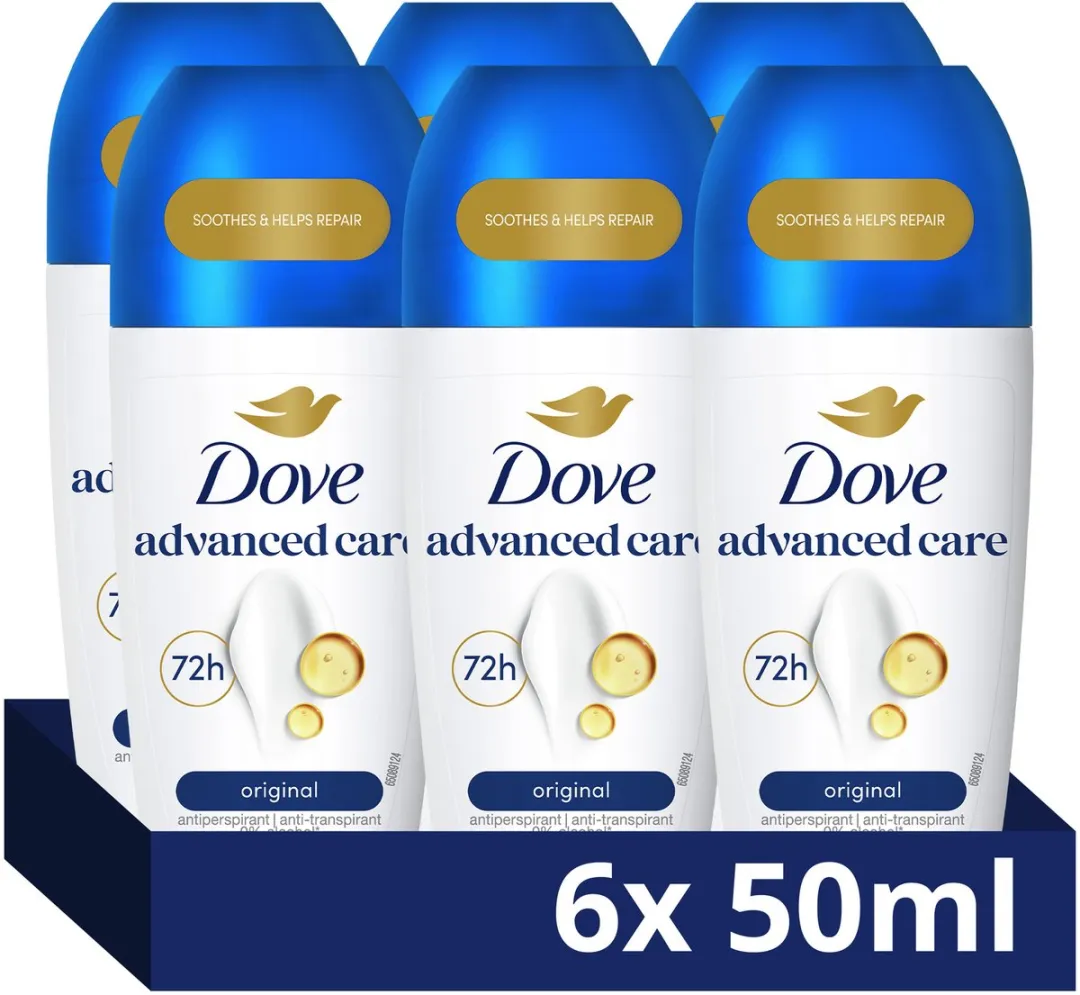 Dove Anti-Transpirant Deodorant Roller Advanced Care Original