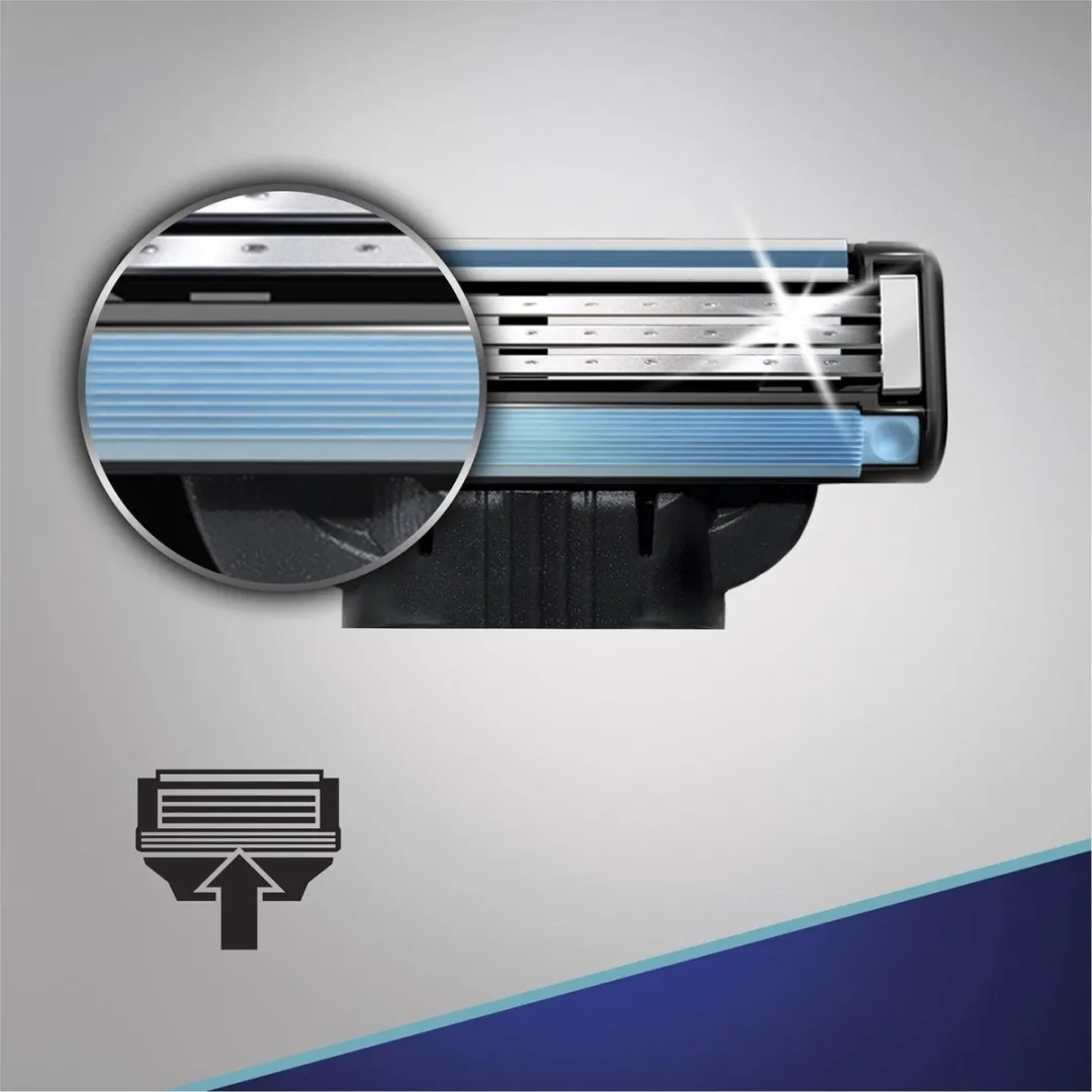 Gillette Mach3 Scheermesjes - 12 Stuks