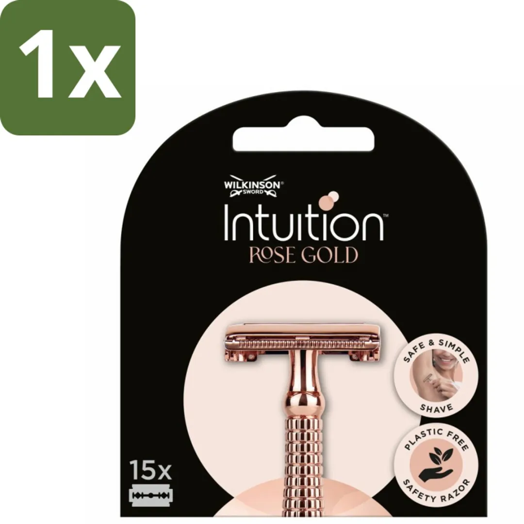 Wilkinson Sword Intuition Navulmesjes Rose Gold