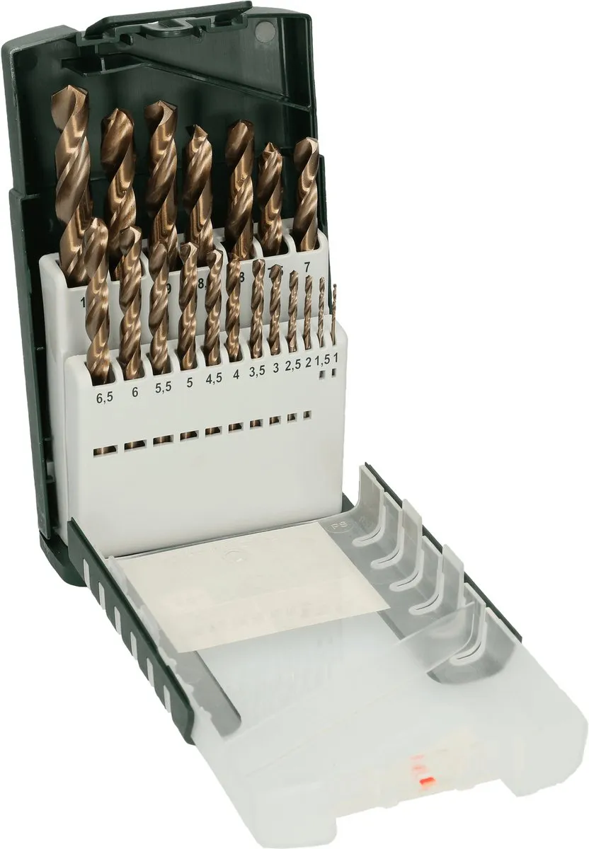 Bosch HSS-CO Metaalboorset 1-10mm - 19 Stuks