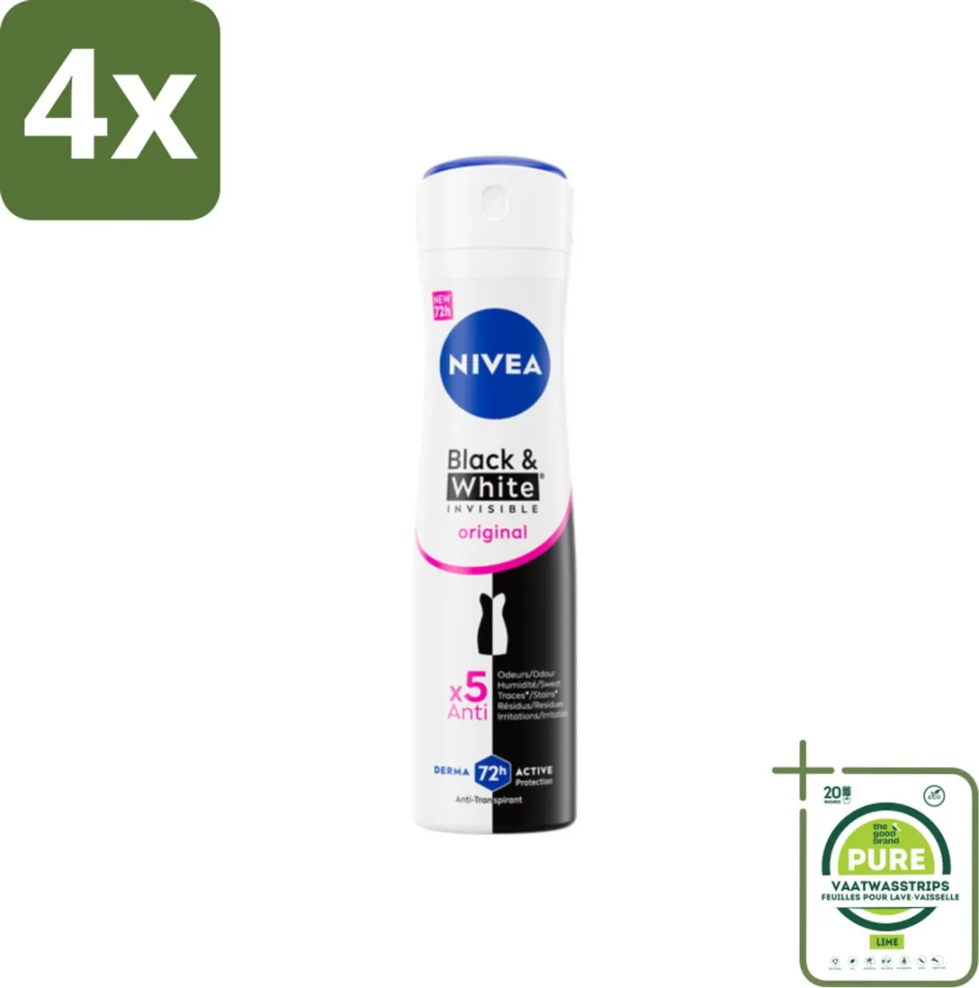 NIVEA Deodorant Spray Onzichtbaar 150ml