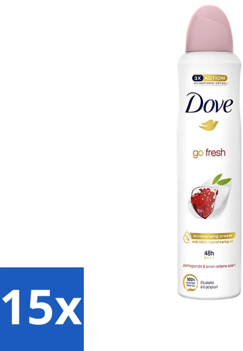 Dove Deodorant Spray Go Fresh Granaatappel 250ml