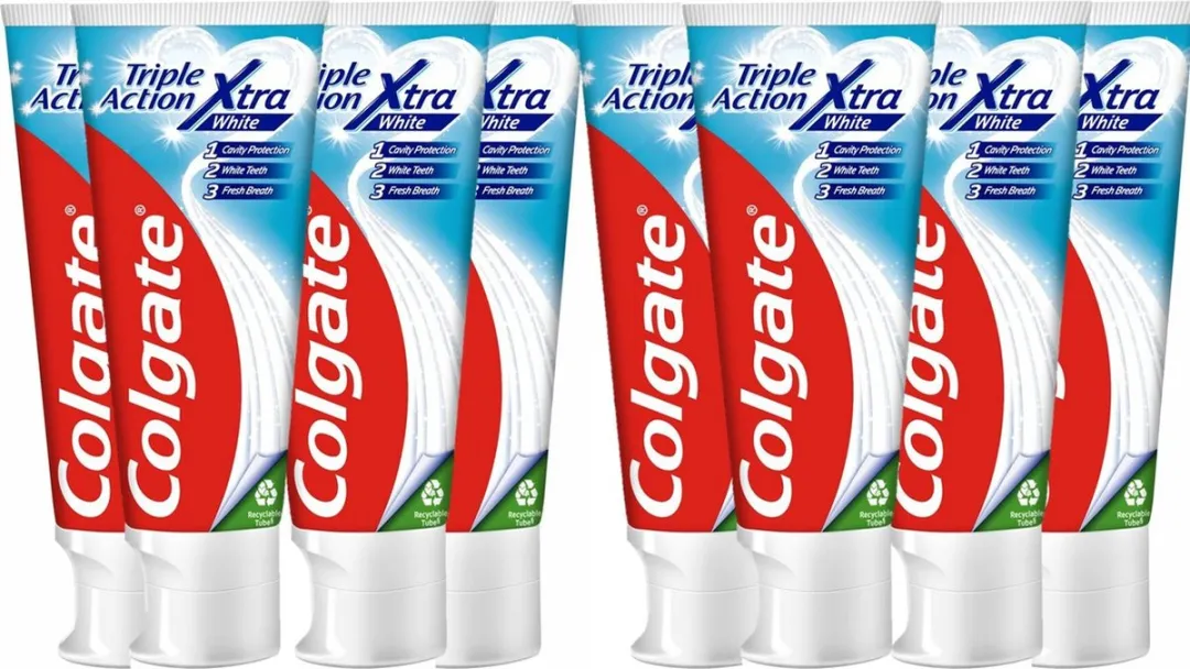 Colgate Triple Action Whitening Tandpasta 600ml