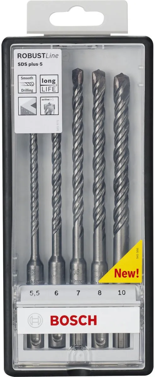 Bosch Hamerboren SDS-plus 5x - 5,5-10mm x 165mm