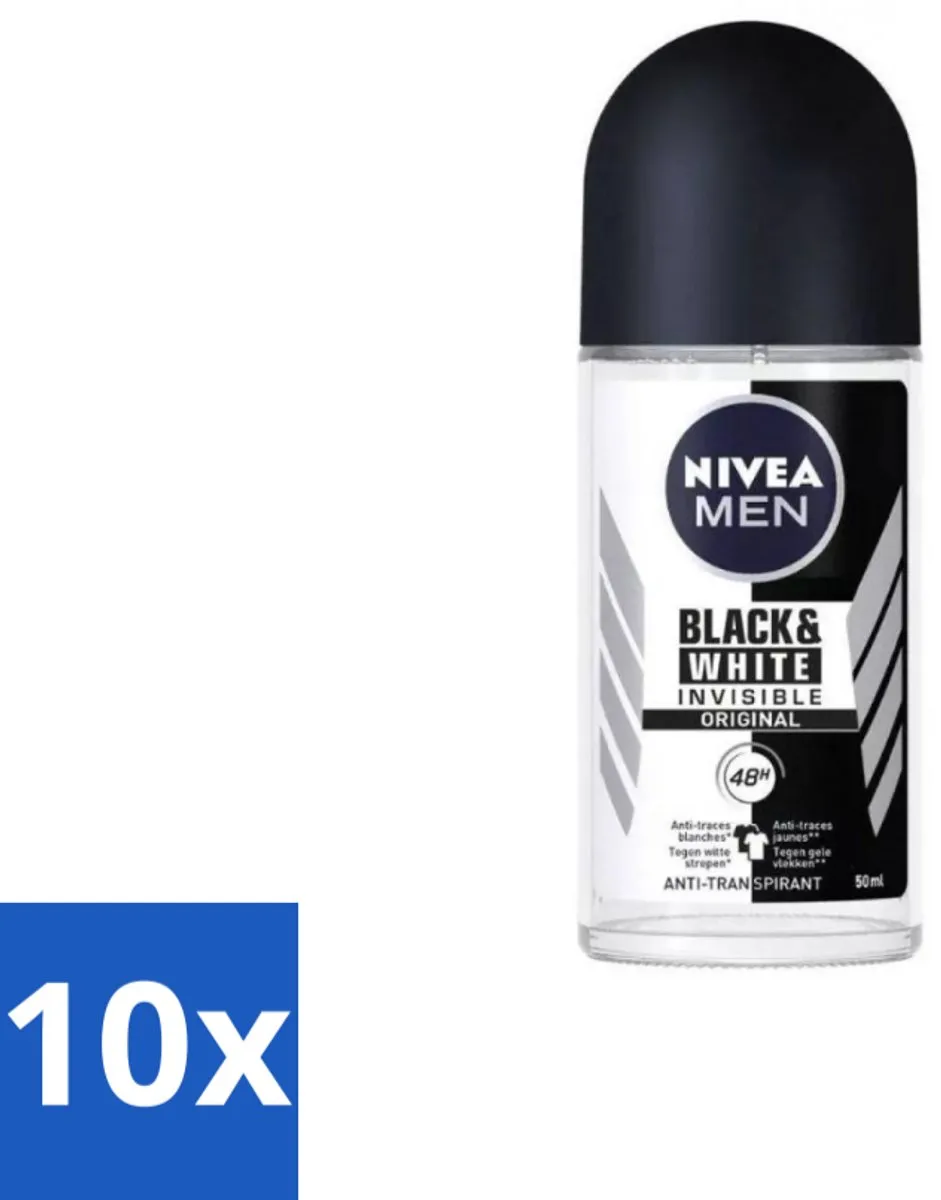 NIVEA Men Invisible Deodorant Roller 50ml