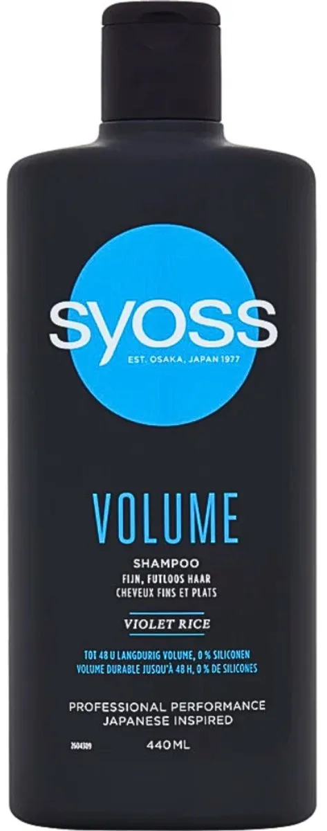 SYOSS Volume Shampoo 440ml - 10 Stuks