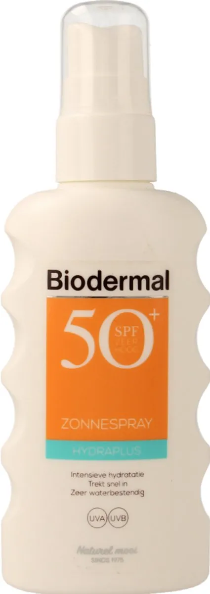 Biodermal Hydraplus Zonnespray SPF 50 - 175ml