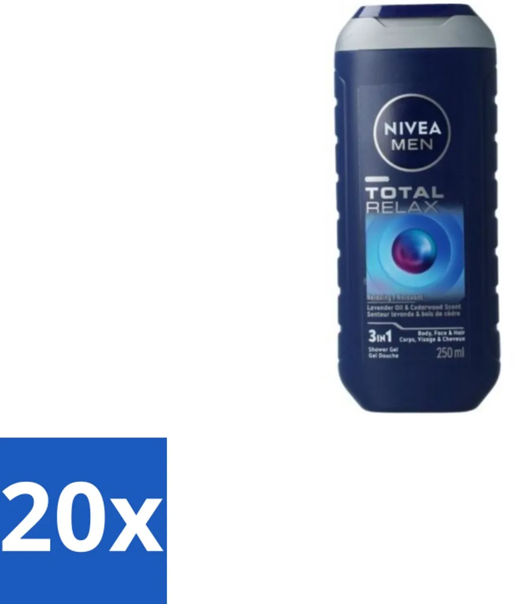 NIVEA Men Douchegel Total Relax 250ml