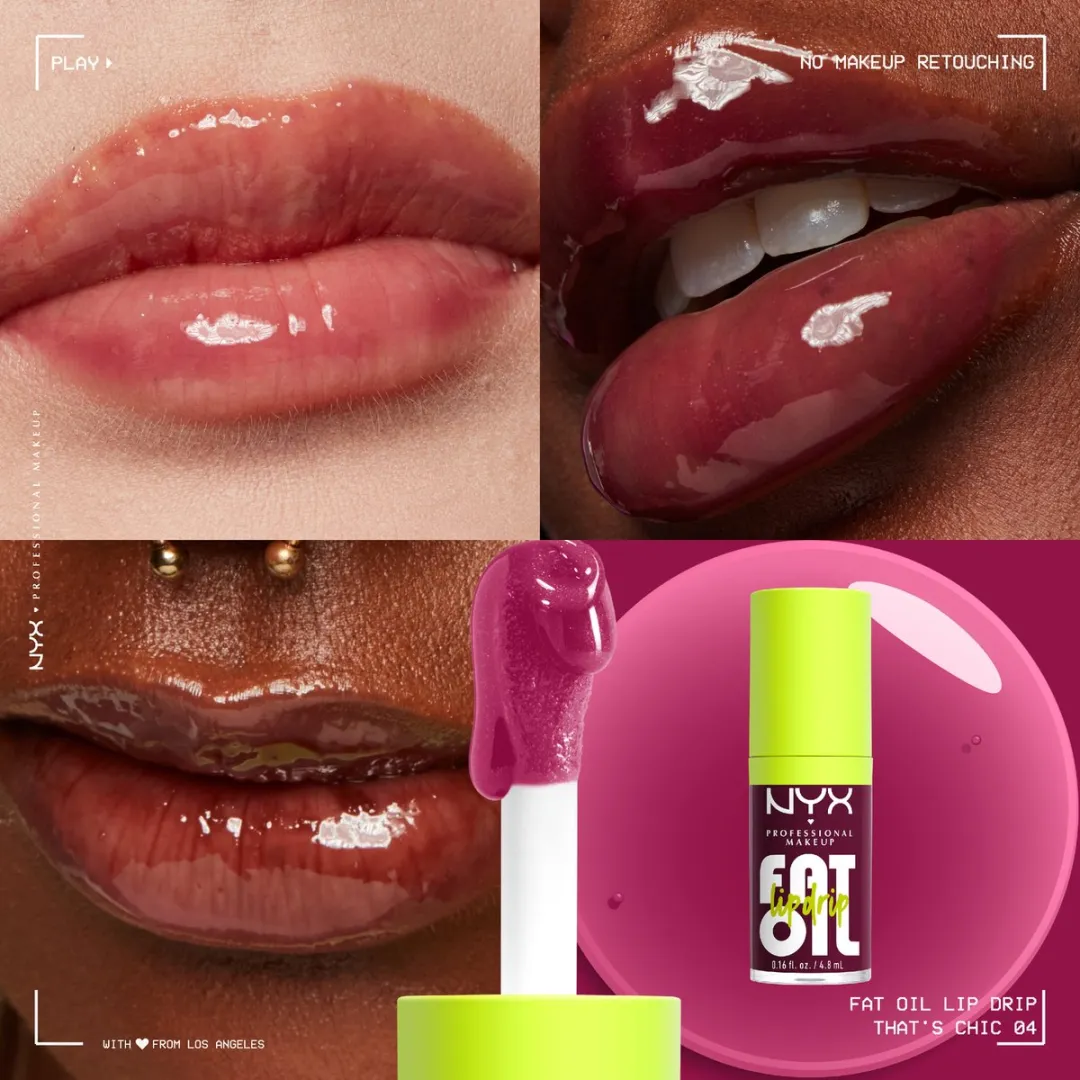 NYX Fat Oil Lip Drip My That's Chic Lipolie 4.8ml