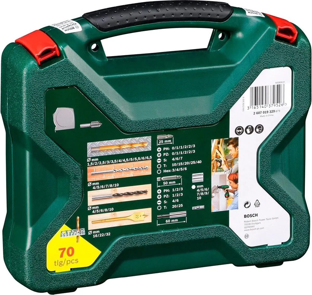 Bosch X-Line Titanium Plus Borenset 70-delig