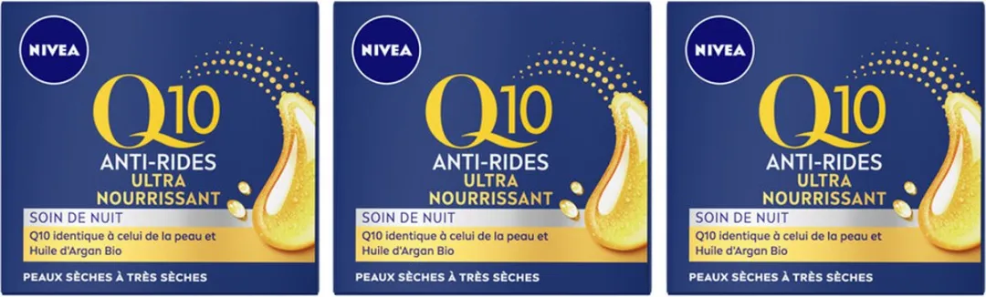 NIVEA Q10 Nachtcrème Anti-Rimpel 150ml
