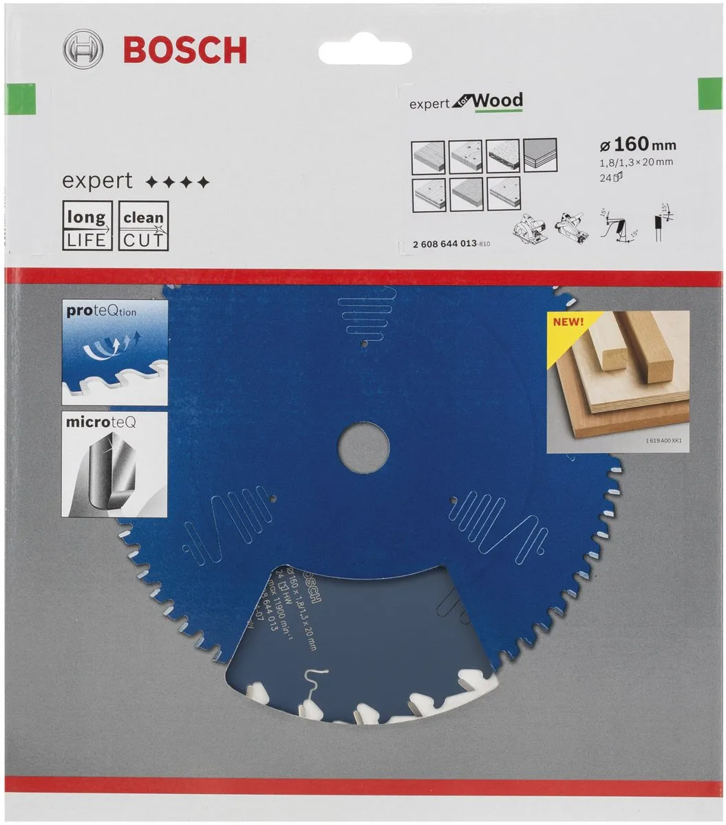 Bosch S1022EHM Reciprozaagblad 160mm - 24 Tanden - Hout