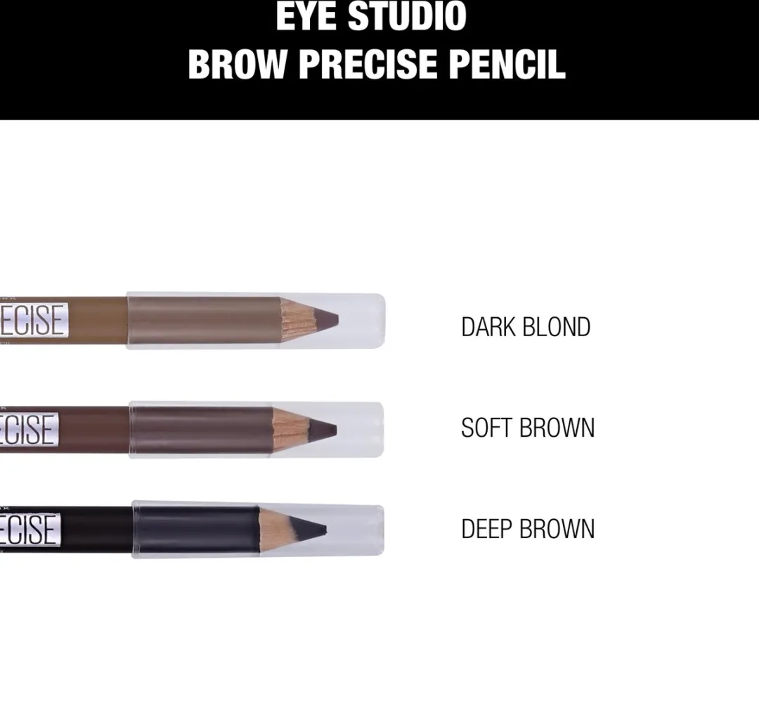 Maybelline Brow Precise Wenkbrauwpotlood Medium Brown - Bruin - afbeelding 6 van 6