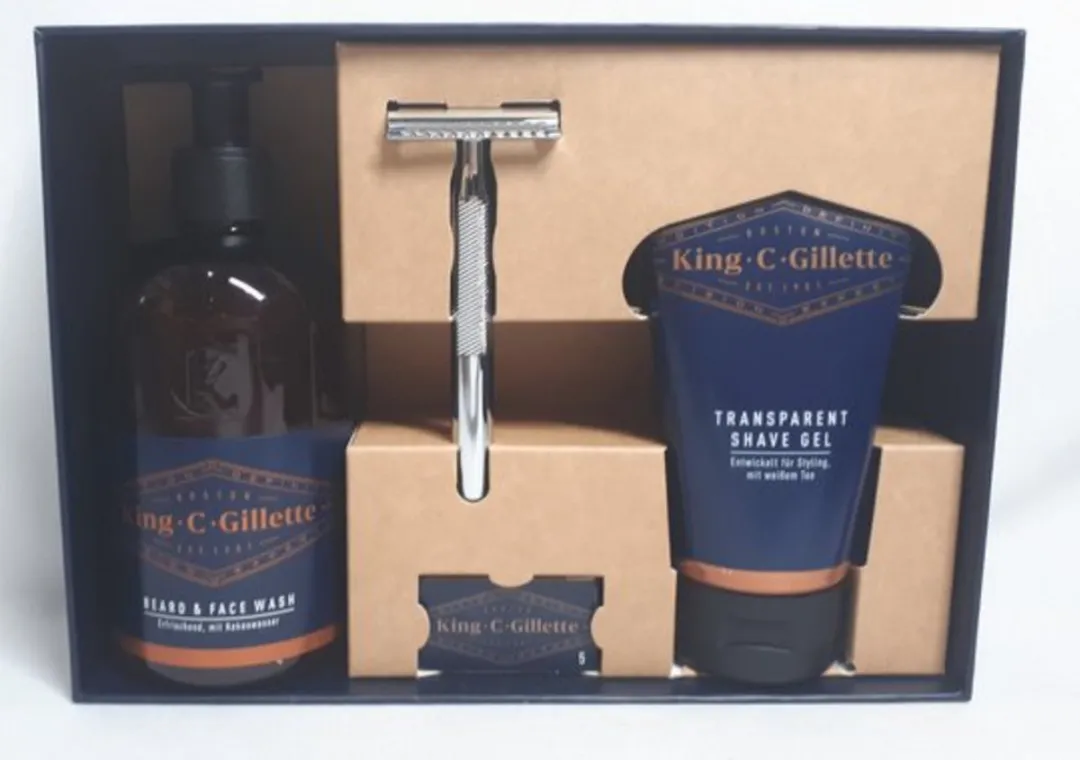 Gillette King C Starter Kit 500ml