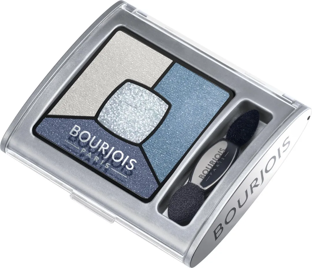 Bourjois Smoky Stories Quatuor Oogschaduw 11 E-Blue-Issant - 4 Kleuren