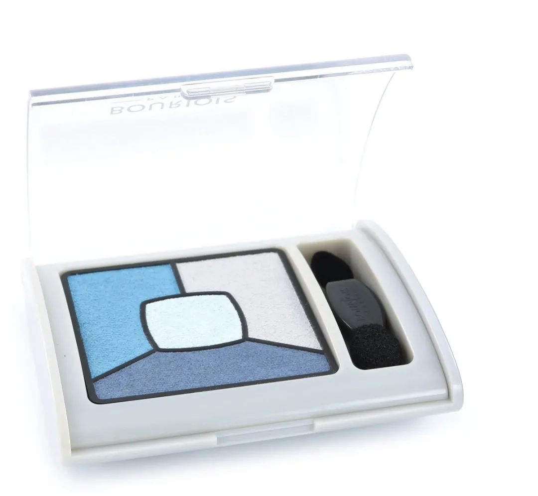 Bourjois Smoky Stories Quatuor Oogschaduw 11 E-Blue-Issant - 4 Kleuren