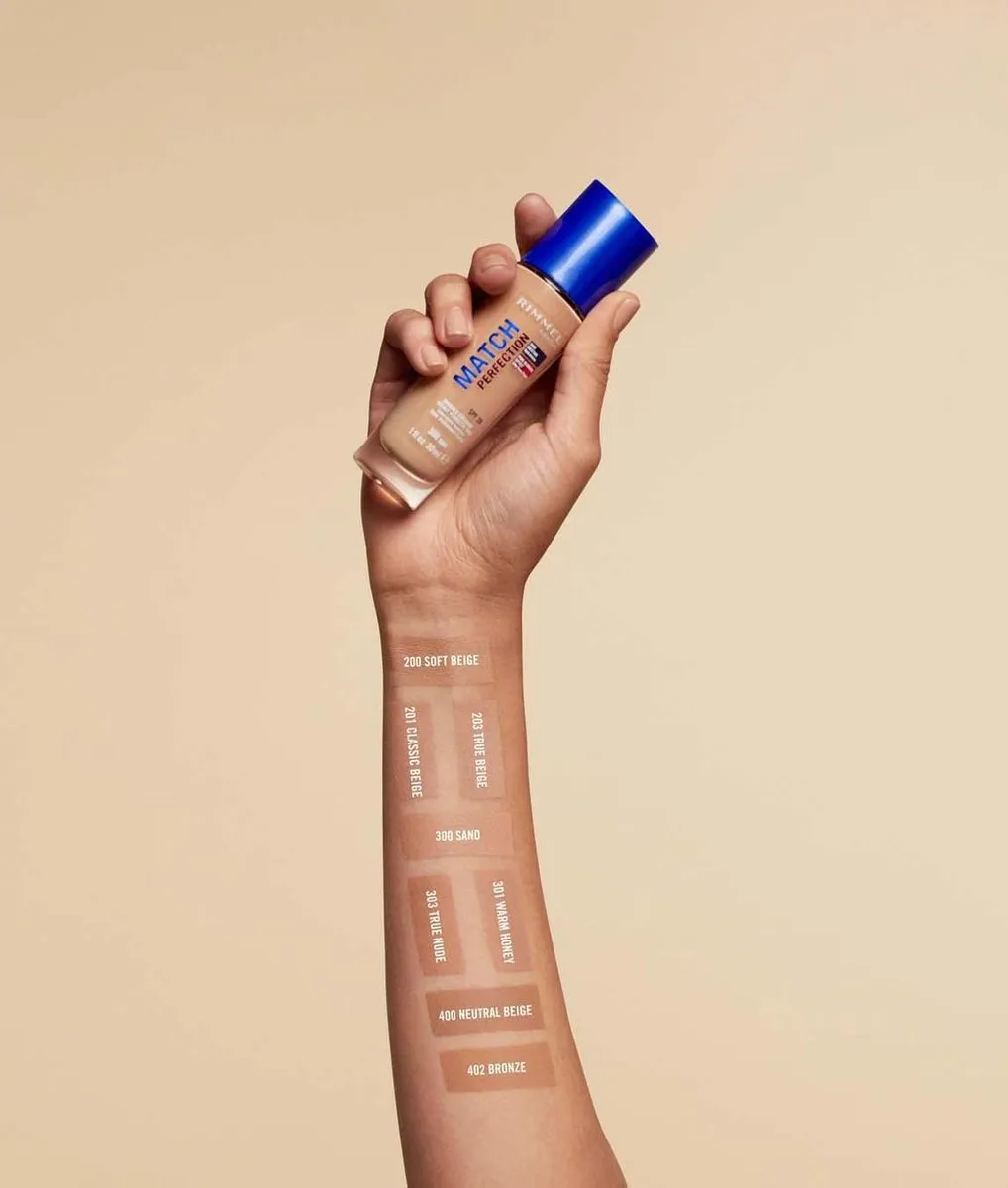Rimmel London Match Perfection Foundation 300 Sand - 30ml