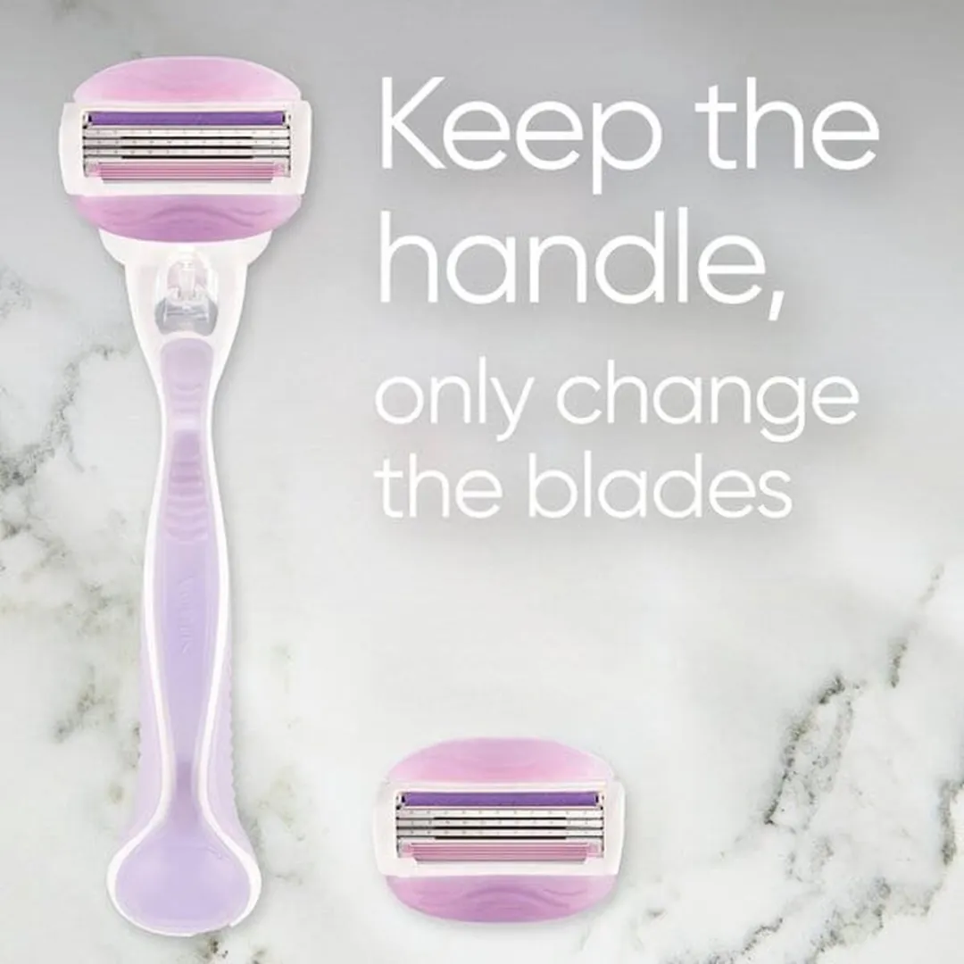 Gillette Venus Breeze Scheermes - 3 Bladen - Paars
