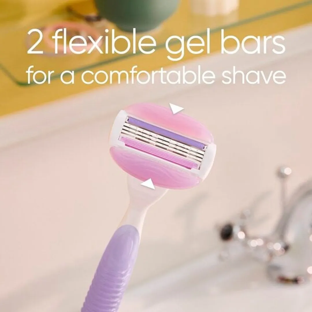 Gillette Venus Breeze Scheermes - 3 Bladen - Paars