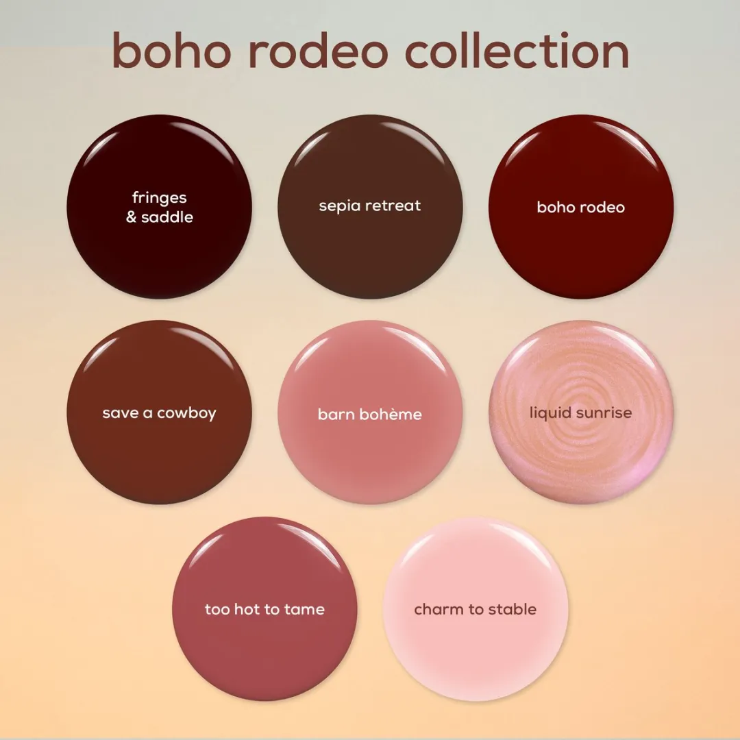 essie Boho Rodeo Barn Nagellak - Oudroze - 13,5ml
