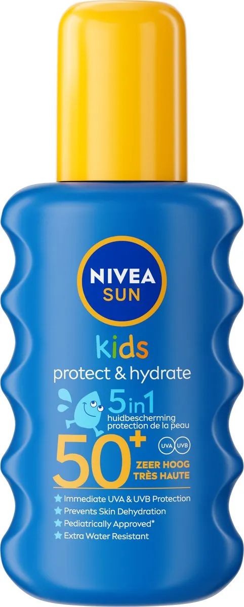 NIVEA SUN Kids Protect & Hydrate Zonnebrand Spray SPF 50+ 200ml