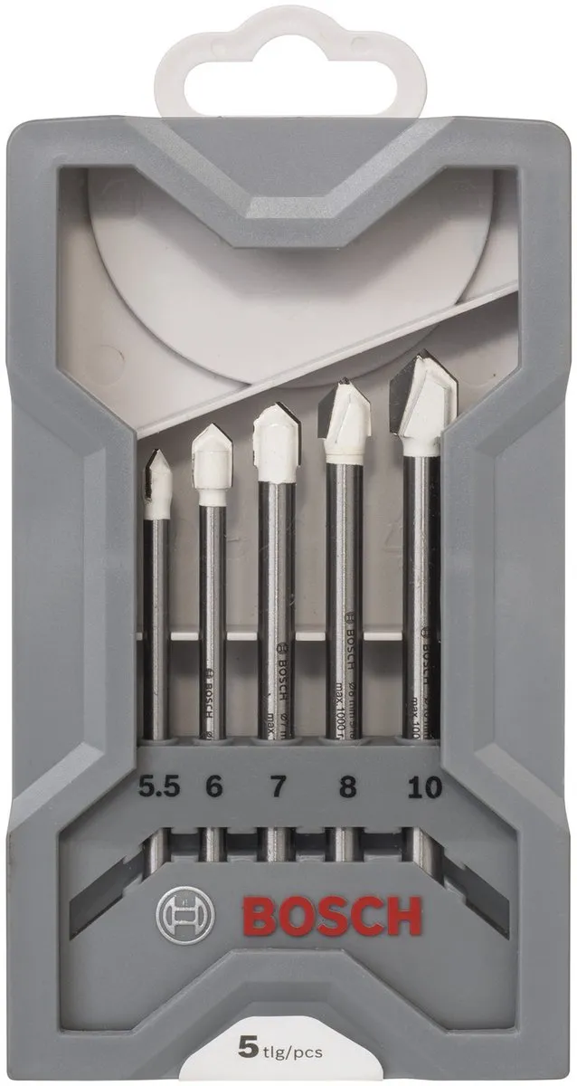 Bosch CYL-9 Tegelboren Set 5-delig - 5,5-10mm