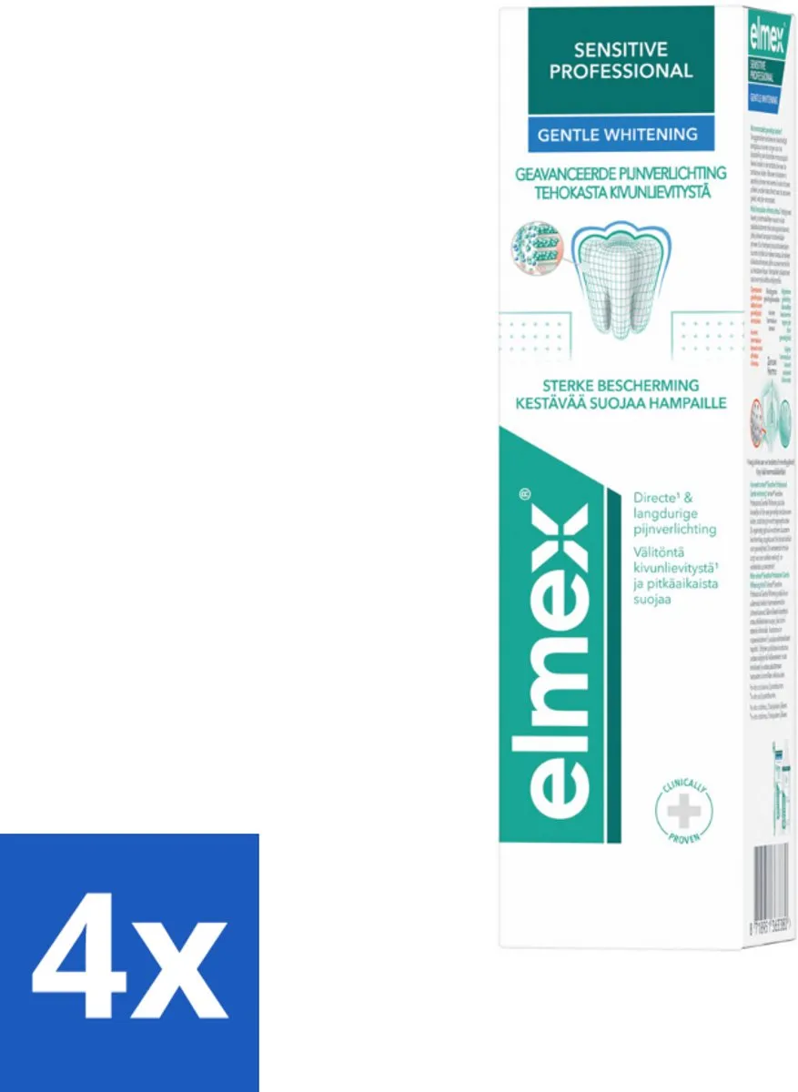 Elmex Sensitive Professional Gentle Whitening Tandpasta 75ml