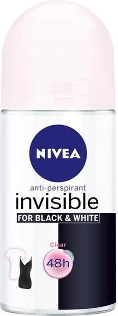 NIVEA Invisible Black & White Roll-On 50ml