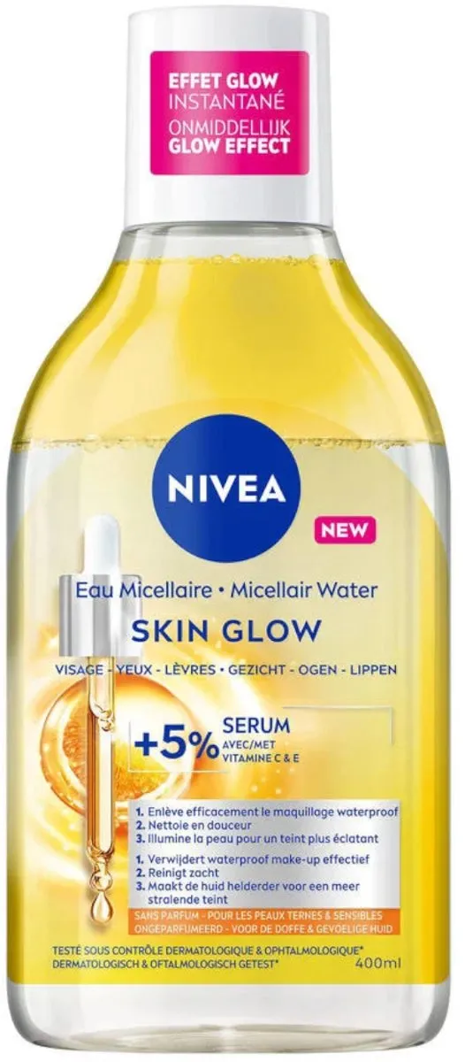 NIVEA Skin Glow Micellair Water 400ml