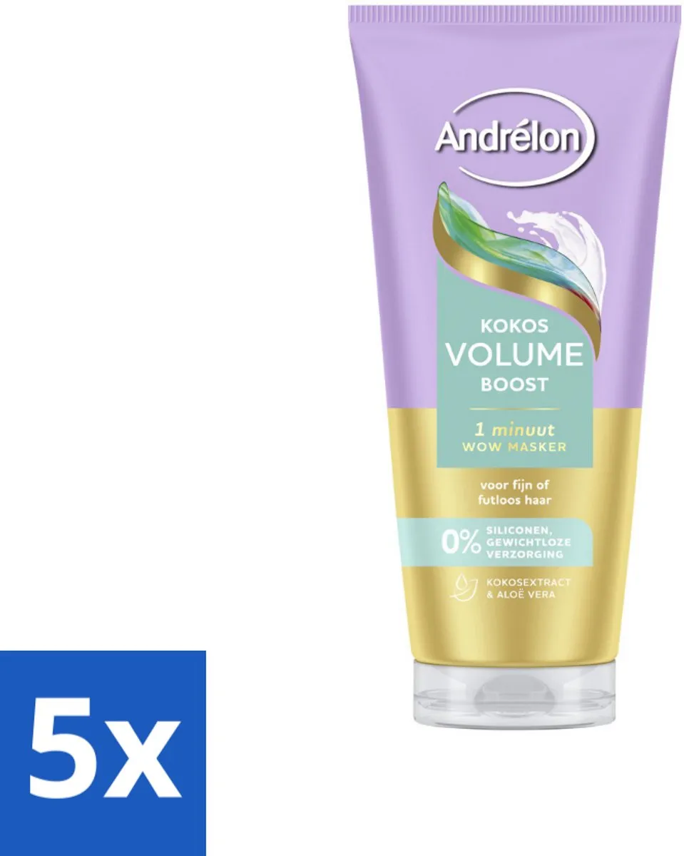 Andrélon Kokos Volume Boost Haarmasker 180ml