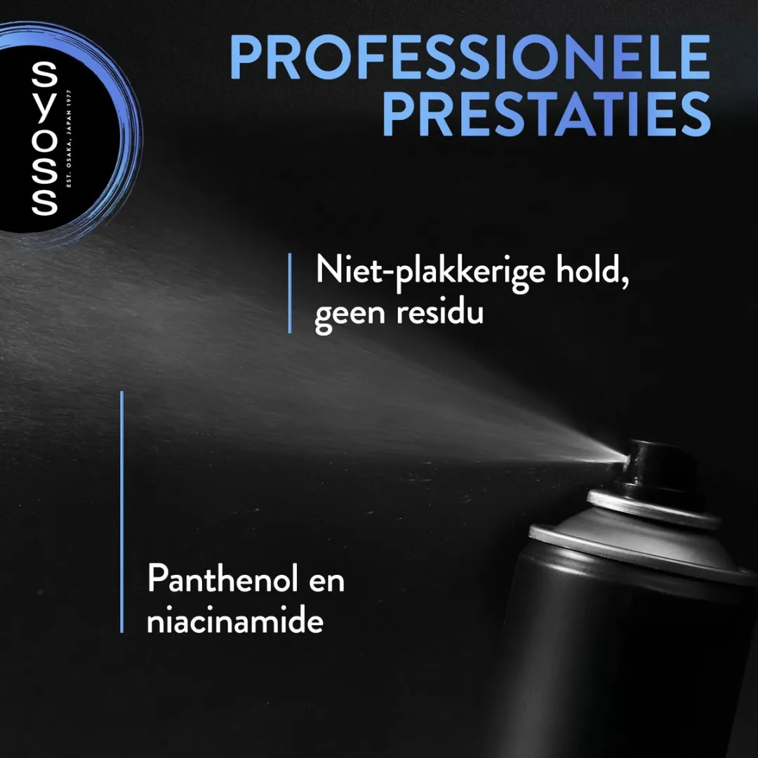 SYOSS Volume Haarspray 75ml - 12 Stuks - 900ml