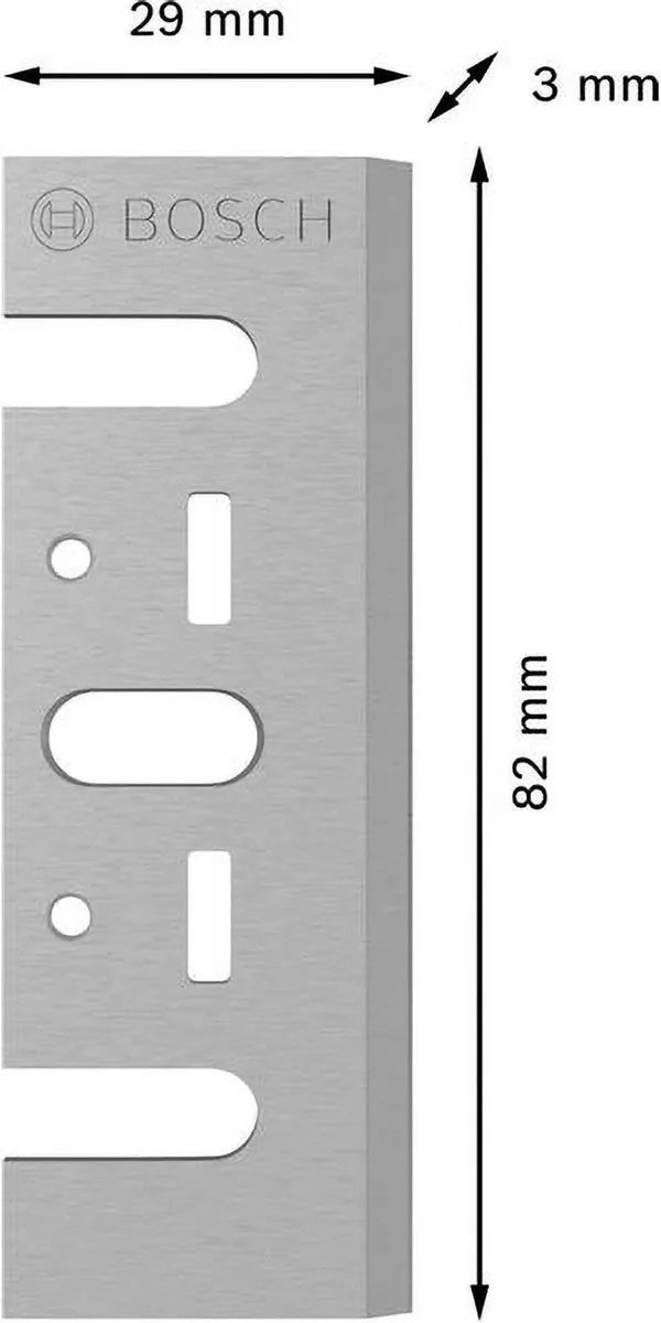 Bosch PRO Schaafmes 82x29x3mm - 2 Stuks