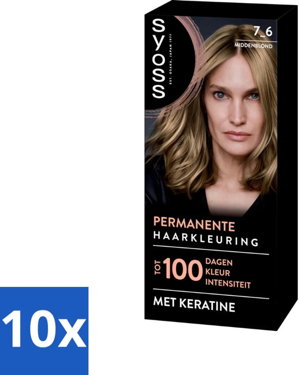 SYOSS Coloration 7-6 Middenblond Haarverf 1150ml
