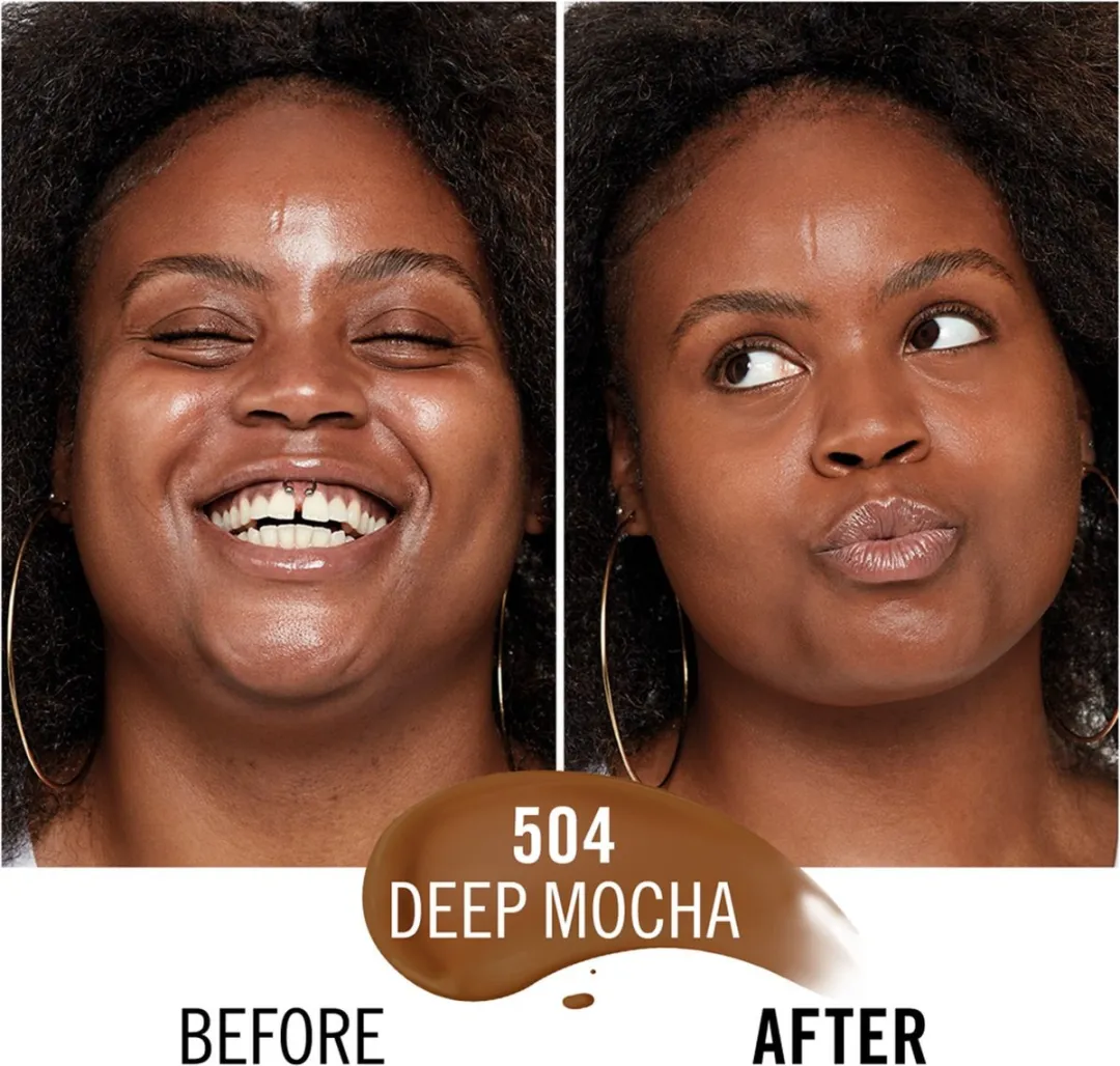 Rimmel London KIND & FREE Vegan Foundation 504 Deep Mocha