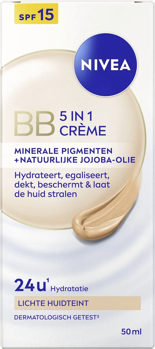 NIVEA Essentials 5in1 BB Dagcrème SPF 15 - 50ml - Light
